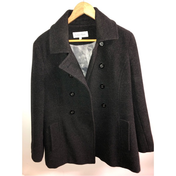 Calvin Klein Pea Coat - Picture 1 of 2